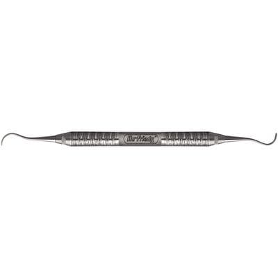 Hu-Friedy Universal Curette, Indiana University 17/18, Double-Ended, #6 Satin Steel Handle, Posterior, SIU17/186 thumbnail 12