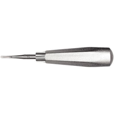 Hu-Friedy #80 Heidbrink Surgical Elevator, Single End, Straight, #510 Large Tapered Hexagon Handle, E80 thumbnail 9