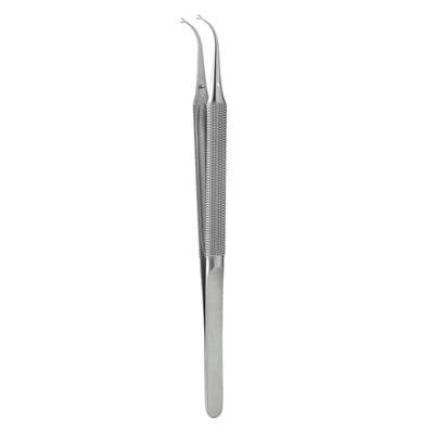 Hu-Friedy Microsurgical Corn Suture Pliers, Diamond Dusted, 6" (15cm), SPM20 thumbnail 9