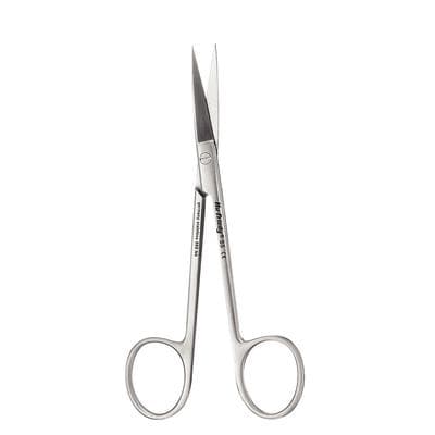 Hu-Friedy #5 Wagner Straight Surgical Scissors, 4.5", One Serrated Blade, Stainless Steel, S5 thumbnail 12
