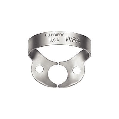 Hu-Friedy Rubber Dam Clamp, #W8A, Wingless, Molars, Satin Steel, 1/Pk, RDCMW8A thumbnail 14