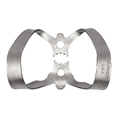 Hu-Friedy Satin Steel Rubber Dam Clamp #9S, Anterior, 1 Each, RDCM9S thumbnail 11