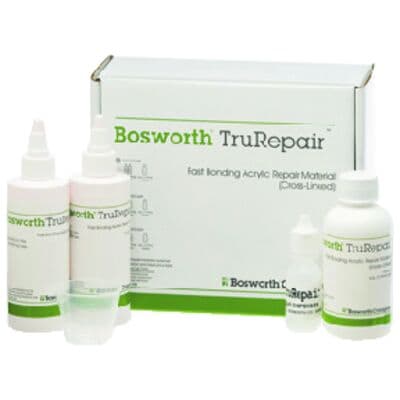 TruRepair Fast Bonding Acrylic Repair Material, Standard Kit, Pink & Veined Powder, 3 oz Each + 4 oz Liquid, 092160 thumbnail 10