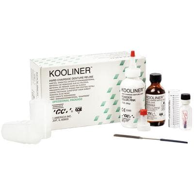 Kooliner Hard Denture Reline Material, Professional Package, 3 oz Powder, 2 oz Liquid, Pink, 345001 thumbnail 27