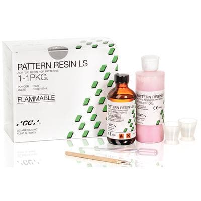 GC America Pattern Resin LS Self-Curing Acrylic Die Material, 1:1 Package, 100 g Powder & 105 mL Liquid, 335201 thumbnail 19