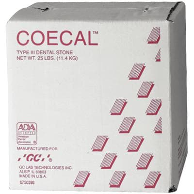 COECAL Type III Laboratory Stone, White, 25 lb, 310225 thumbnail 9