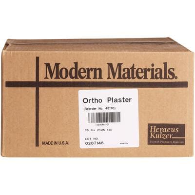 Kulzer Snow White Orthodontic Plaster, Type II, 25 lb Carton, 50048170 thumbnail 10