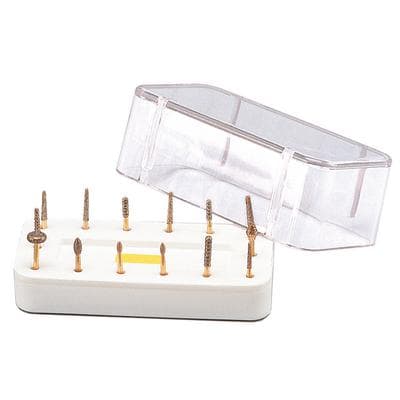 Zirc 14-Hole Magnetic Bur Block, White, Fits FG/RA/HP Burs, 1/Pk, 50Z403A thumbnail 13