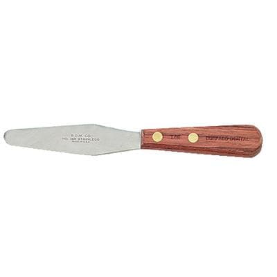Buffalo Dental #14R Plaster Spatula, 4-1/4" Rigid Stainless Steel Blade, Rosewood Handle, 79440 thumbnail 11