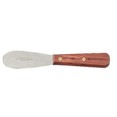 Buffalo Dental #16R Stainless Steel Spatula, Extra-Stiff 3-1/2" Blade, Rosewood Handle, 79500 thumbnail 10