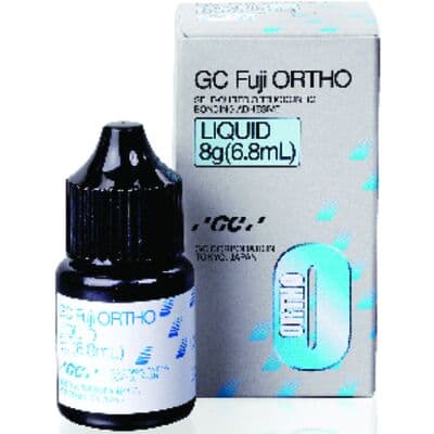GC Fuji ORTHO Self-Cure Resin-Reinforced Glass Ionomer Orthodontic Cement, Liquid Refill, 6.8 mL, 000210 thumbnail 19