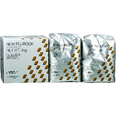 GC America New Fujirock Type IV Die Stone, Golden Brown, Regular Set, 3 kg, 315003 thumbnail 7
