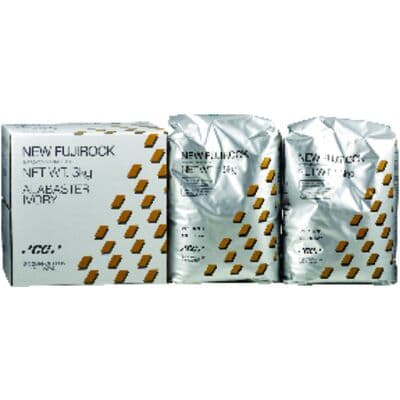 New Fujirock Type IV Die Stone, Alabaster Ivory, Regular Set, 3 kg, GC America, 315005 thumbnail 9