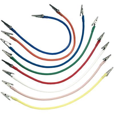 Super Bib Clips, Silicone Cord, Assorted Colors, 14 in, Autoclavable, 8/Pk, 605290 thumbnail 18