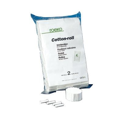 ROEKO Cotton-Roll #1, 1-1/2" x 5/16", Non-Sterile, Unstarched, 1000/Bag, 104011 thumbnail 7