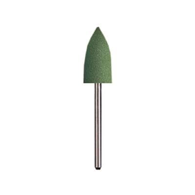 Dedeco Classic Midget Rubber Polisher, #15 Point, Green, Coarse, FG (Friction Grip) 1/16" Shank, 12/Pkg, 4582 thumbnail 13