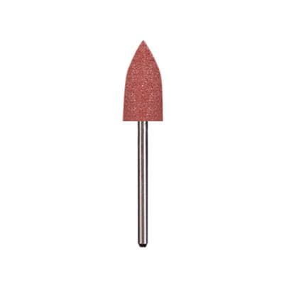 Dedeco #15 Red Midget Classic Rubber Polisher, Fine Grit, Friction Grip (FG) 1.6mm Shank, Flame Shape, Box of 12 thumbnail 4