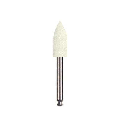 Dedeco Classic Midget Polisher, #138 White, Ultra-Fine, Right Angle (RA), 3/32" (2.35mm) Shank, 12/Box, 4773 thumbnail 12