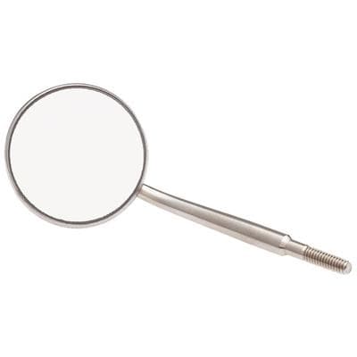 Crystal HD Stainless-Steel Mouth Mirror Head, Cone Socket, #5, 24mm, 12/Pk, 50R381 thumbnail 16