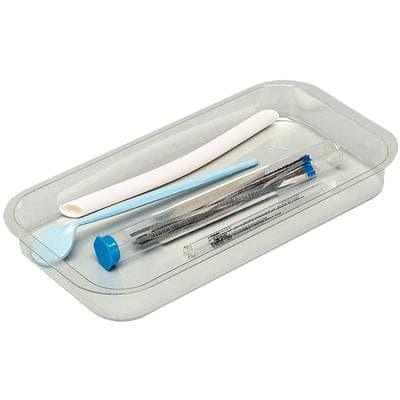 Zirc Flat Slide Tray for Procedure Tub, Clear, 9-3/4" x 5-3/8" x 1-1/16", 20Z467 thumbnail 12