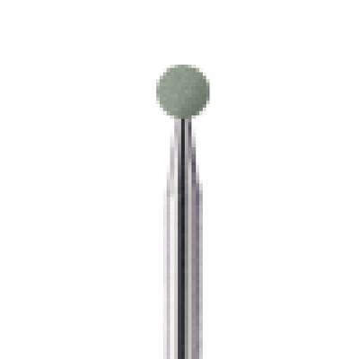 NTI Green Abrasive Mounted Stone, Large Round, RA (Right Angle) Shank, Fine Grit, 4 mm Head, 12/Pkg, GF602-RA thumbnail 9