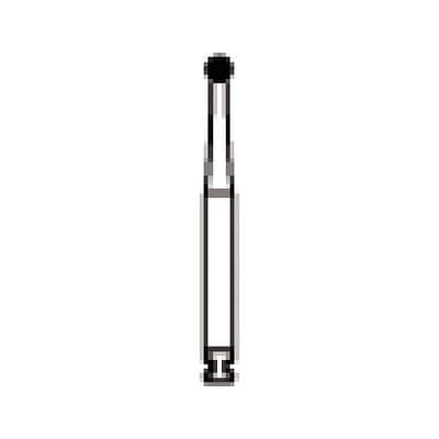 NTI® Surgical Carbide Bur, Round #4, Right-Angle Latch, Surgical Length, 1.4 mm Head Diameter, 5/Pkg, H4-RASG thumbnail 10