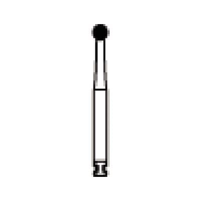 NTI Surgical Carbide Bur, Round #8, Right-Angle Latch, Extra-Long Surgical Shank, 2.3 mm Head, 5/Pkg, H8-RASG thumbnail 7