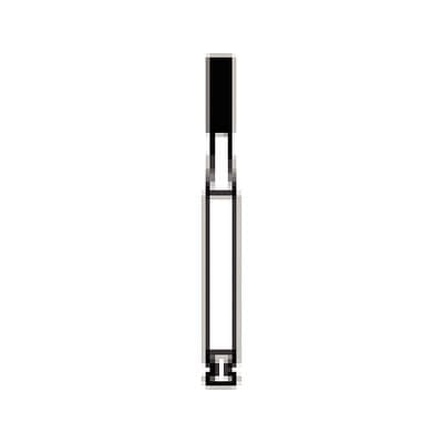 NTI Surgical Carbide Bur, RA #558, Crosscut Cylinder, Flat End, 1.2 mm Diameter, 4.2 mm Head Length, Extra-Long Surgical Shank, 5/Pkg, H558-RASG thumbnail 5