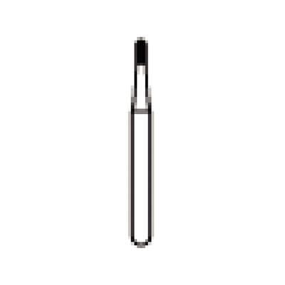 NTI Crown Remover Carbide Bur, FG, Small Round End, #H34-010, 1.0 mm Diameter, 2.1 mm Head Length, 5/Pk, H34-010 thumbnail 11
