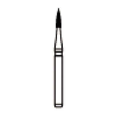 NTI 12-Fluted Trimming & Finishing Carbide Bur, FG, Mini Flame, #7901, 0.9 mm, Fine, Red, 5/Pk, H246-009 thumbnail 19