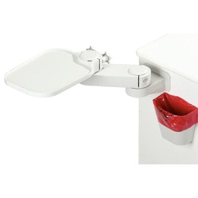 Zirc E-Z Access Shelf Wall/Cabinet Mount, Gray, 90° Angle, 6-1/2" x 5-3/4" x 4-7/8", 20Z426I thumbnail 4