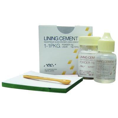 GC Fuji Lining Cement, Self-Cure Glass Ionomer, 1:1 Package, 15 g Powder / 15 g Liquid, 000109 thumbnail 10