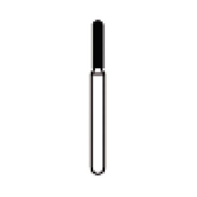 NTI® FG Diamond Bur, Medium Grit, Round End Cylinder, #880-012 (M880-012), 1.2 mm Diameter, 6.0 mm Length, Gray, 5/Pk thumbnail 8