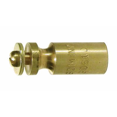 Buffalo Dental Stone Chuck for Lathe, 1 3/4" Long, Brass, Right Side Mount, Fits 1/4" Hole Stones, 1/Pk thumbnail 4