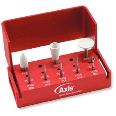 Kerr Axis Logic Set TDF Series Composite Finishing & Polishing Kit, LS-310, 5 Carbides + 3 ProGloss Polishers thumbnail 6