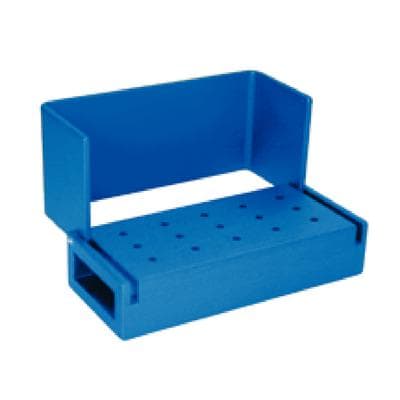 Kerr AXIS Aluminum Bur Block, 15 FG Holes, Blue, Swivel Top, Autoclavable, AB300-1U thumbnail 11