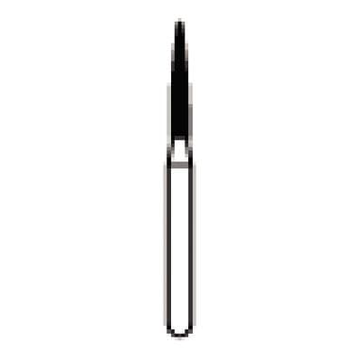 NTI® FG Diamond Bur, Medium Grit, Flame, #888-012 (M888-012), 1.2 mm Head Diameter, 8.0 mm Head Length, Gray, 5/Pk thumbnail 8