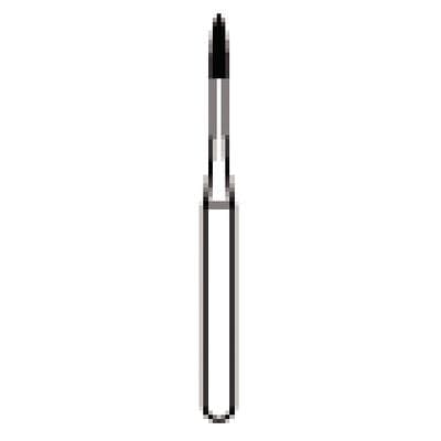 NTI Diamond Bur, FG, Flame, # M889, 0.9 mm, Medium Grit, Gray, 5/Pk, M889-009 thumbnail 9