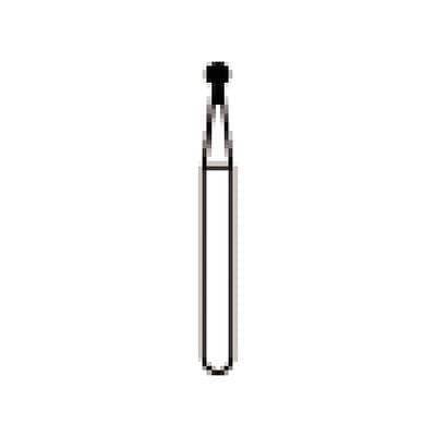 NTI FG Diamond Bur, Coarse, Round with Collar, #802-012 (1.2 mm), Friction Grip, 5/Pk, C802-012 thumbnail 9