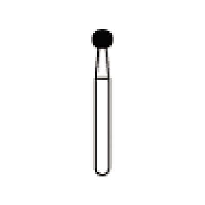 NTI® FG Diamond Bur, Super Fine, Round, #801-023 (2.3 mm), Friction Grip, Yellow, 5/Pkg thumbnail 9