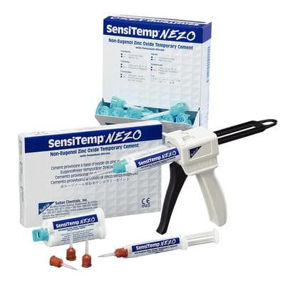 SensiTemp NEZO Non-Eugenol Temporary Cement Syringe Kit, 5 ml Automix Hand Syringe with 10 Mixing Tips, 70050 thumbnail 9