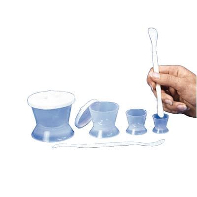 Miramix Acrylic Resin Mixing Cups, Mini, 5 cc, Clear, 2/Pkg thumbnail 3