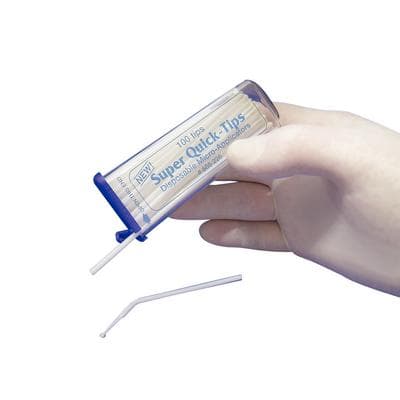 Super Quick-Tips Disposable Micro Applicators, White, Regular, 100/Pk, 605226 thumbnail 10