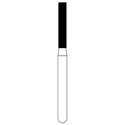 NTI Diamond Bur, FG, Cylinder Flat End, #C837-014, 1.4 mm, Coarse, Green, 5/Pk thumbnail 15