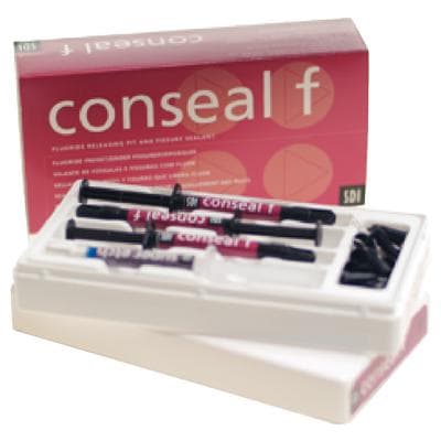 SDI Conseal F Pit & Fissure Sealant Intro Syringe Kit, Light-Cured, Opaque White, 3 x 1g Syringes, 7850012 thumbnail 11