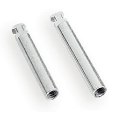 Young Dental Metal Latch Type Mandrel, RA, 16 mm (0.62"), Nickel-Plated Brass, Autoclavable, 12/Pkg, 281612 thumbnail 5