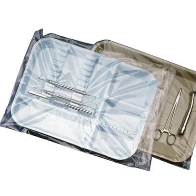 Pinnacle Tray Sleeve, Size A, 11-5/8" x 14-1/2", Clear Plastic, 500/Box, Model 3100-A thumbnail 17