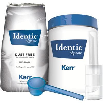 Identic Dust-Free Alginate, Regular Set, Pink, Cinnamon Scent, Value Pack, 8 x 1 lb Bags, 27481DX thumbnail 8