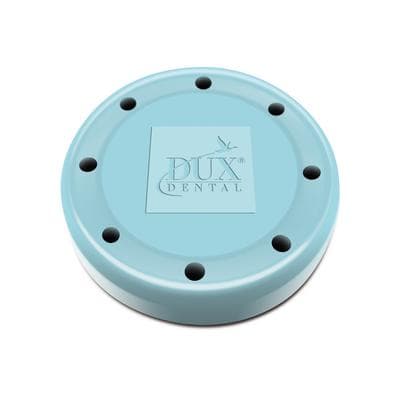Kerr Magnetic Bur Block, 8-Hole, Round, Sky Blue, 1-5/8" D x 1/2" H, 31001DX thumbnail 9