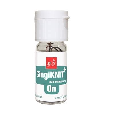 GingiKNIT+ Non-Impregnated Knitted Retraction Cord, Size 0N, Small, White with Orange Strand, 72 in/Bottle, 13500 thumbnail 11
